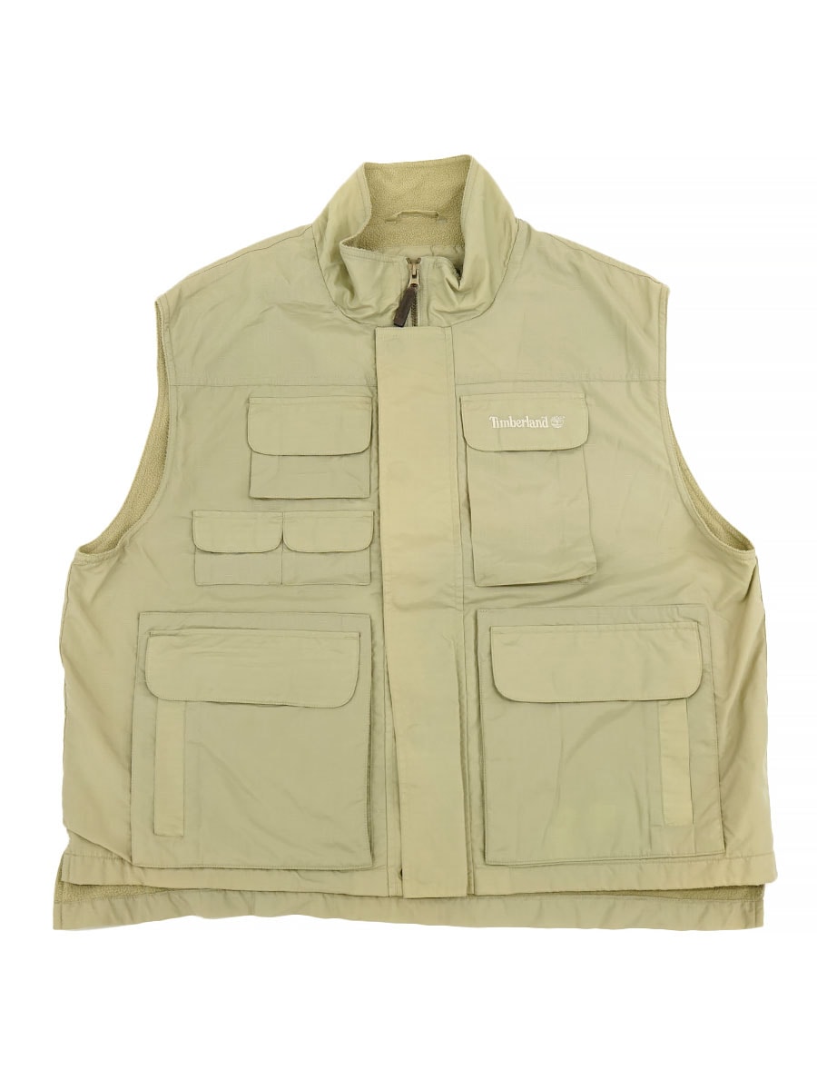 00'S TIMBERLANDE WEATHERGEAR RIP-STOP NYLON VEST (SIZE. X LARGE) 