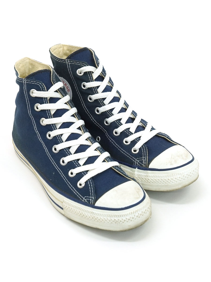 90'S CONVERSE ALL STAR HI NAVY(SIZE.9) MADE IN USA