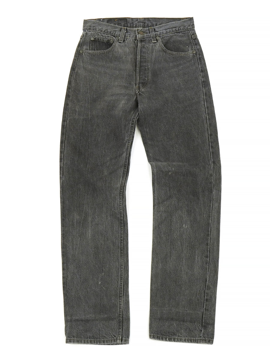 80'S LEVI'S 501 BLACK JEANS (SIZE. W30 L32) MADE IN USA 