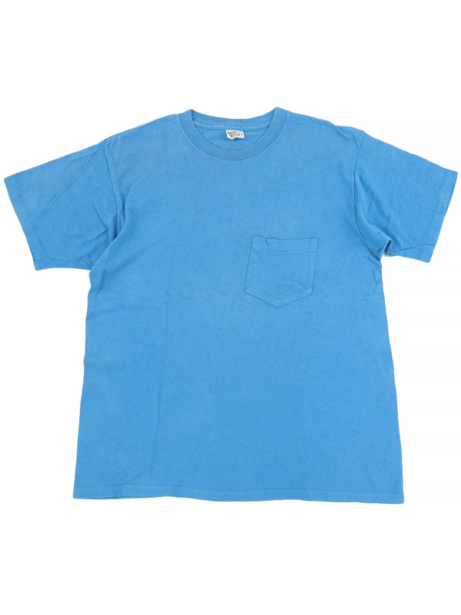 70'S～ MARVYN'SPLAIN POCKET T SHIRT LIGHT BLUE (APPROX. LARGE) 
