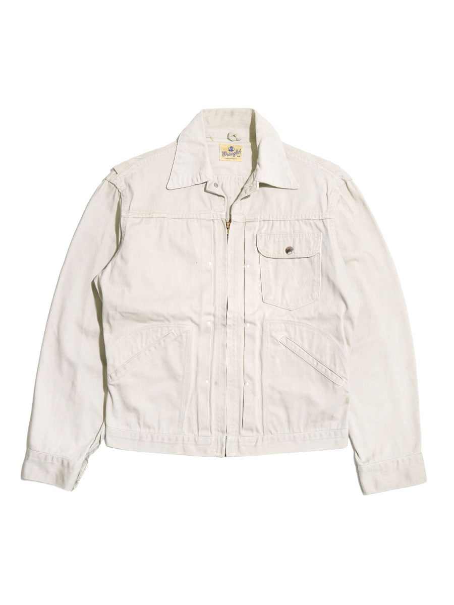 60'S WRANGLER 33MJZ COTTON SATIN JACKET (SIZE.38)