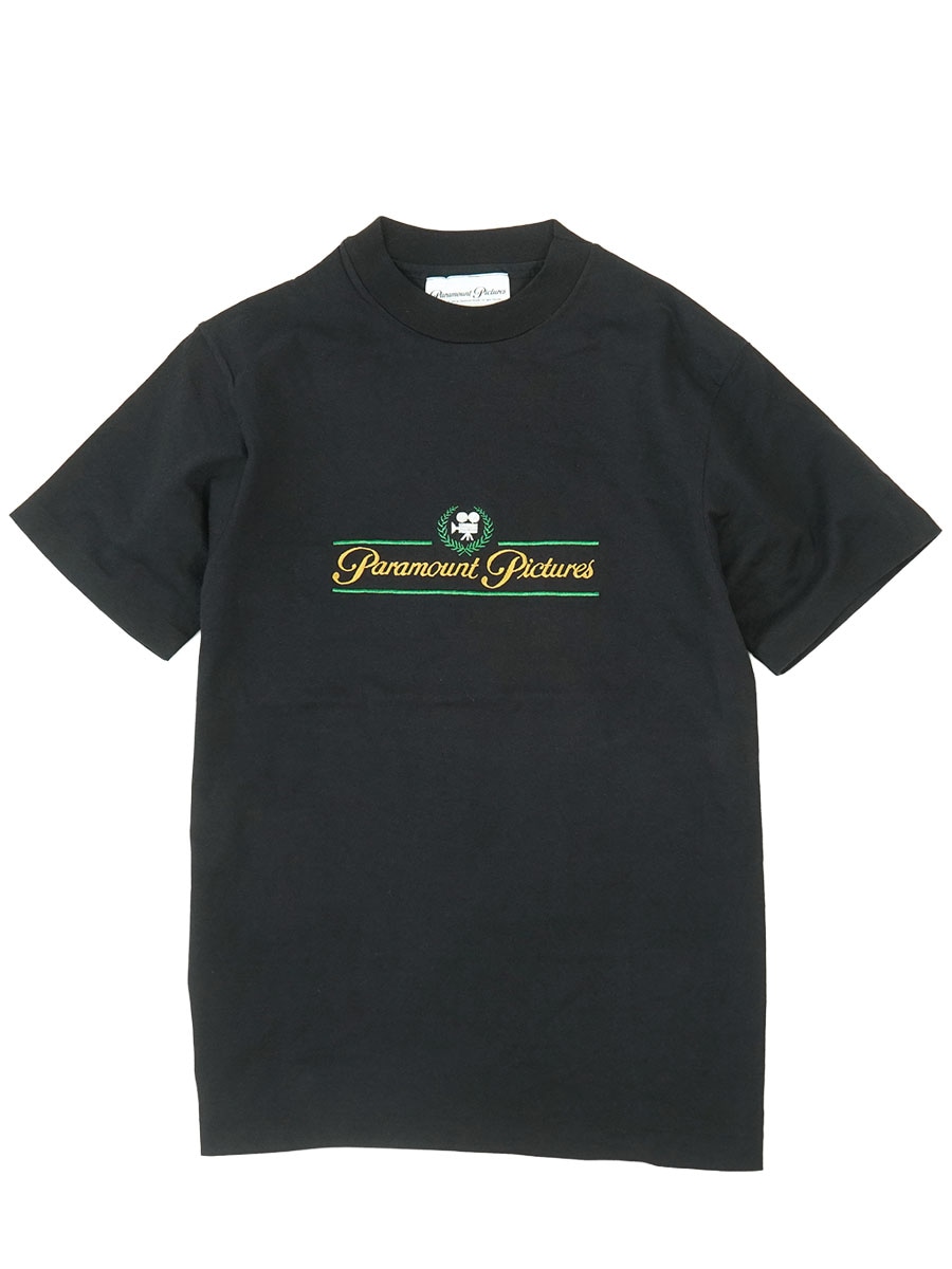 90'S SHERRY'S ''PARAMOUNT PICTURES'' T SHIRT BLACK (SIZE. MEDIUM) MADE IN USA