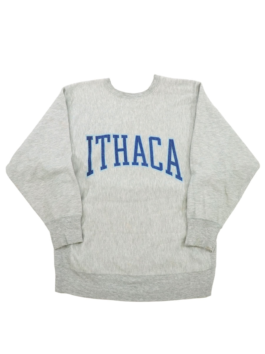 80'S CHAMPION REVERSE WEAVE ''ITHACA'' (SIZE.X LARGE) MADE IN USA