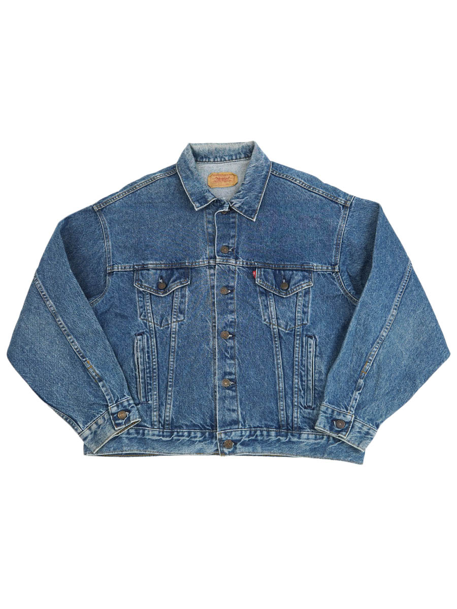 80'S LEVI'S 70507-0218 DENIM JACKET (SIZE.X LARGE) MADE IN USA