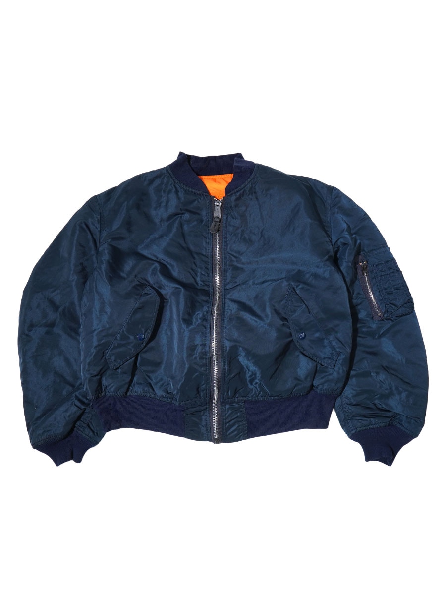 ALPHA INDUSTRIES MA-1 NAVY (SIZE.X-LARGE) MADE IN USA | すべての