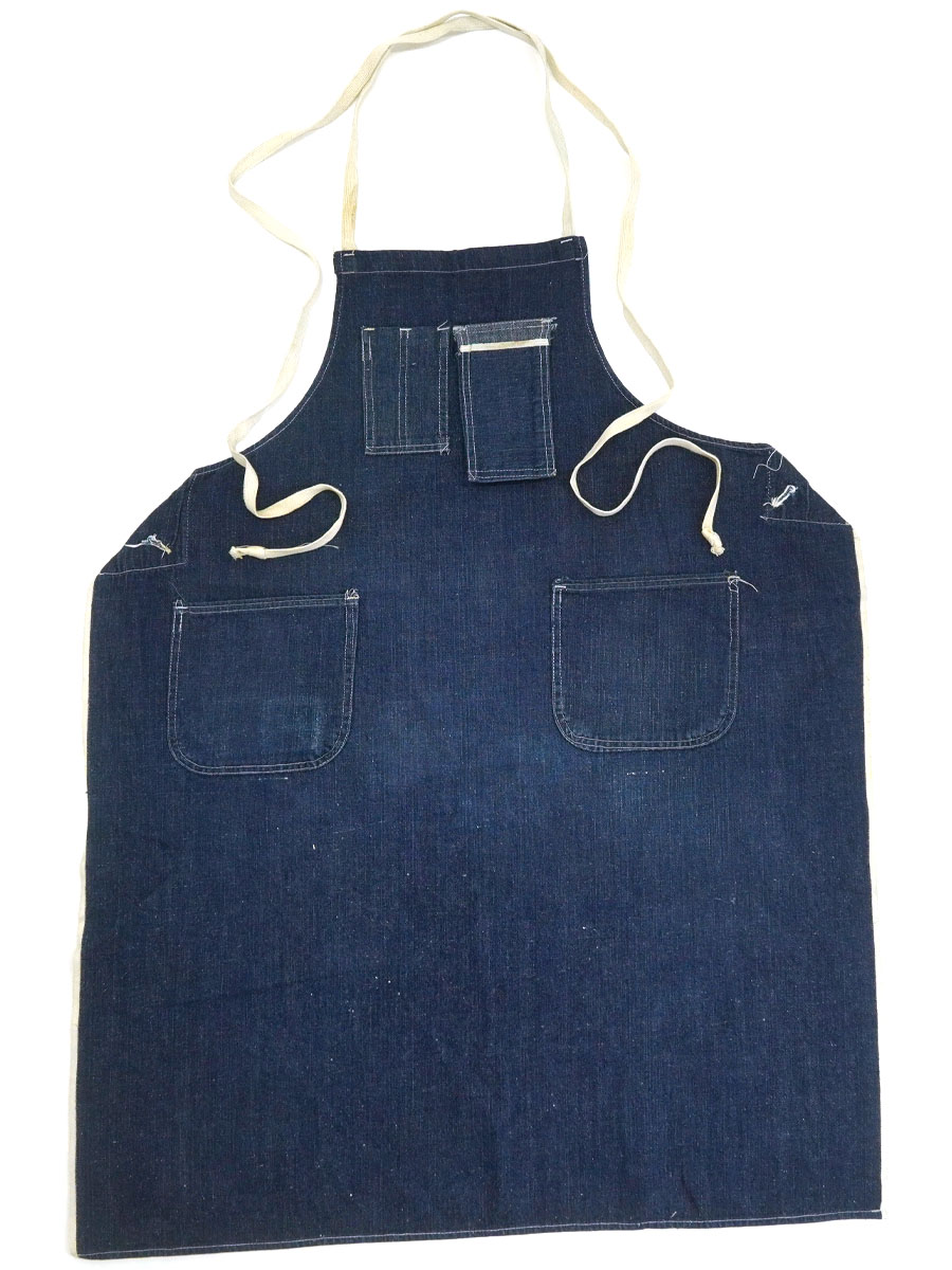 1970s vintage denim apron ビンテージデニムエプロン VINTAGE DENIM APRON | すべての商品 | | BerBerJin WebStore
