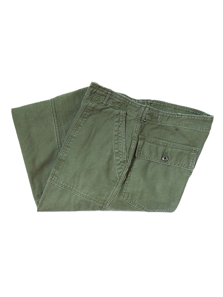 '62 U.S.ARMY UTILITY TROUSERS (SIZE.LARGE)