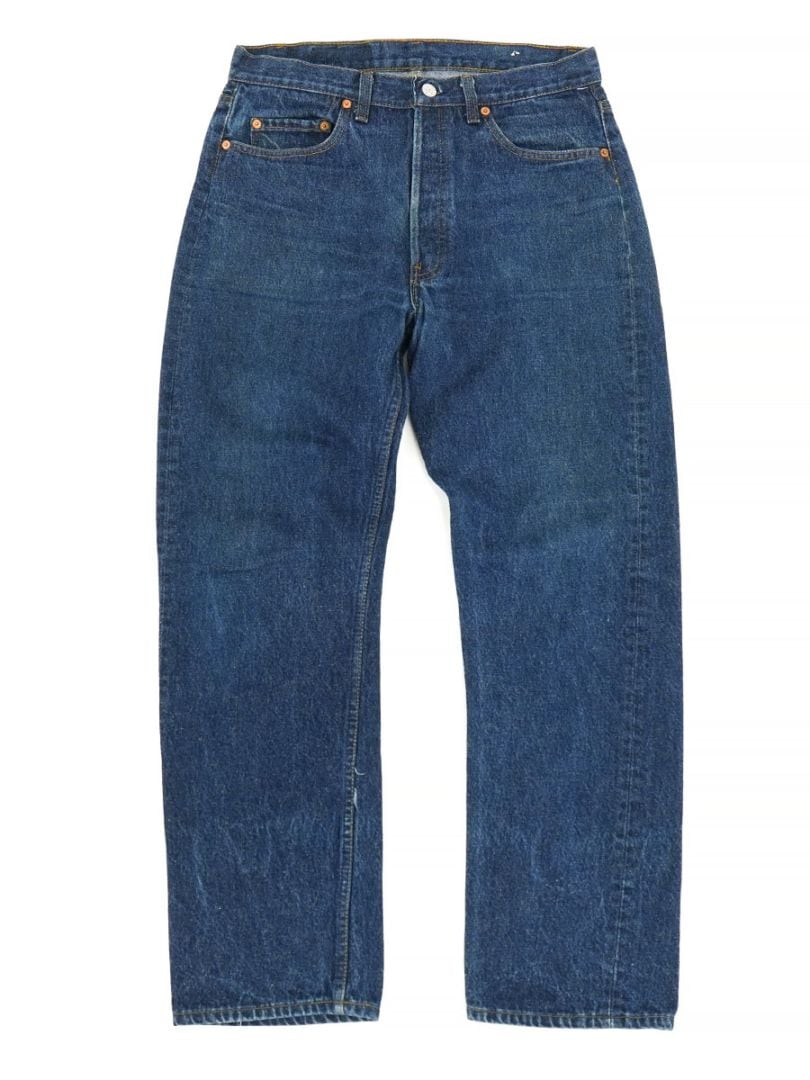 80'S LEVI'S 501 BLUE JEANS R TAB (SIZE. W34 L33) MADE IN USA | NEW