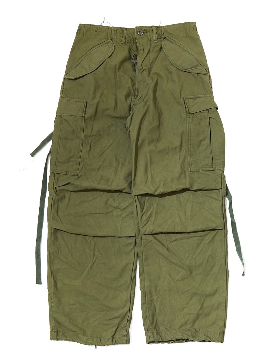 '74 U.S.ARMY M-65 FIELD TROUSERS (SIZE.SMALL-REGULAR) NYLON/RAYON