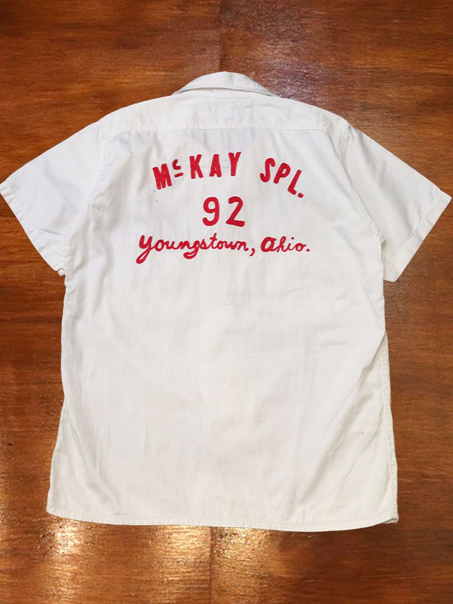 1960s CAR CLUB SHIRT , Size L