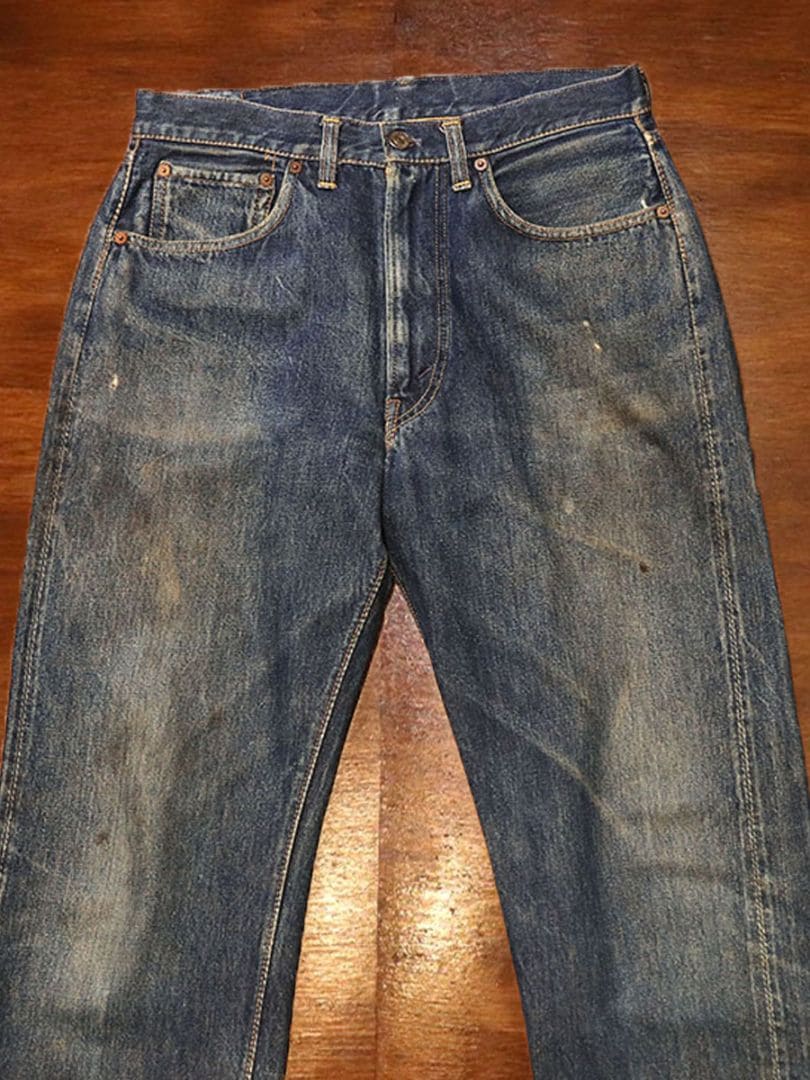 1950s LEVIS 501ZXX LEATHER , Size W31 L31 | FAKEα | | BerBerJin