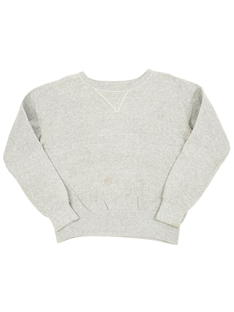 50'S BRENT FRONT V FREEDOM SLEEVE SWEAT SHIRT GRAY (APPROX.MEDIUM)
