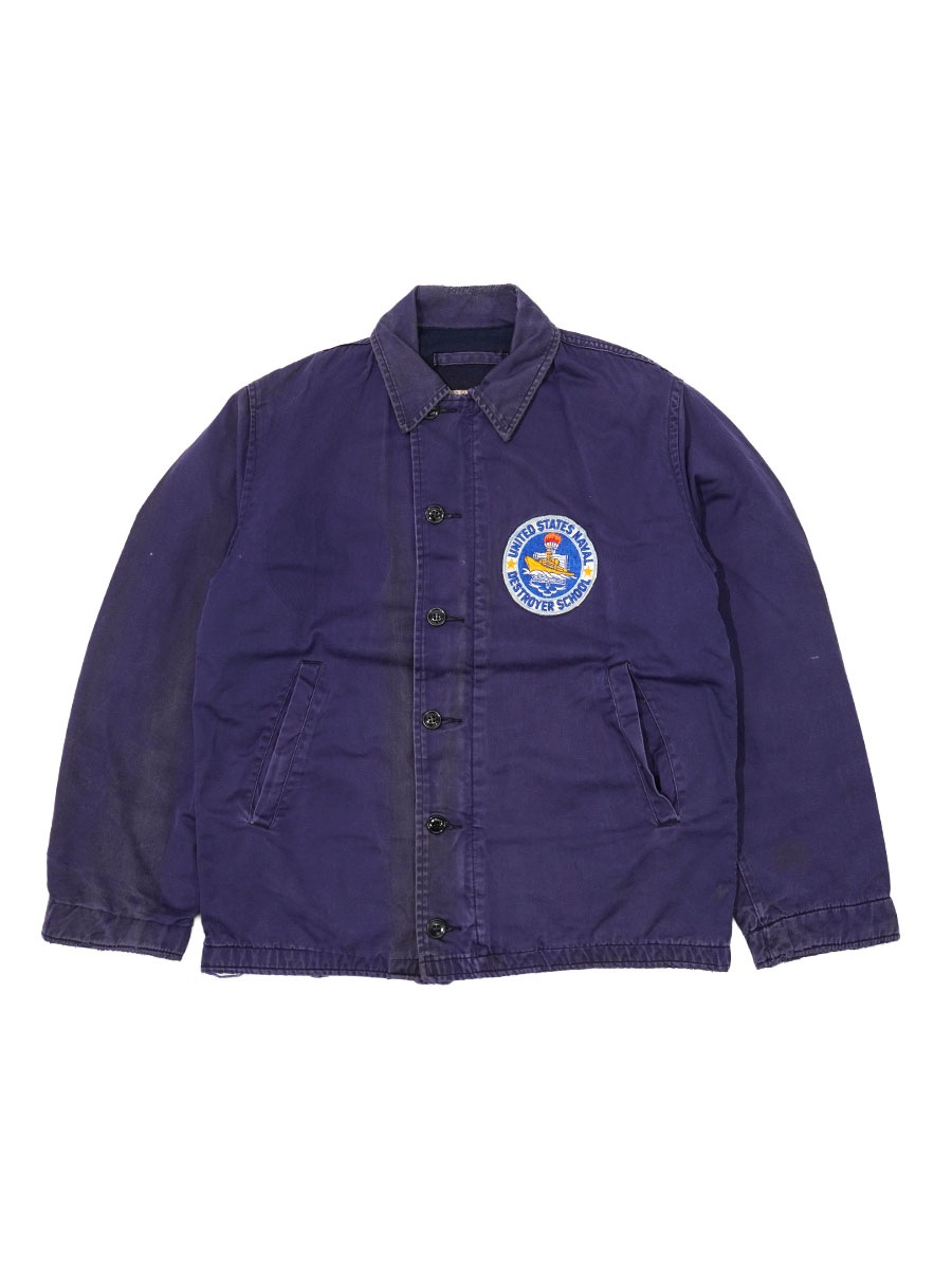 ジャケット・アウター 1960s US NAVY Utility Jacket / Size 44 60'S U.S.NAVY UTILITY JACKET (SIZE.38R) | NEW ITEM | | BerBerJin