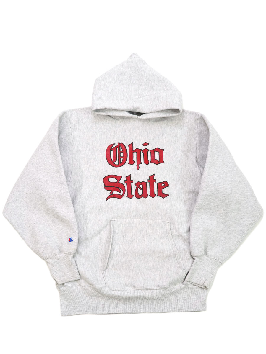 90'S CHAMPION REVERSE WEAVE HOODIE ''OHIO STATE'' OLD ENGLISH