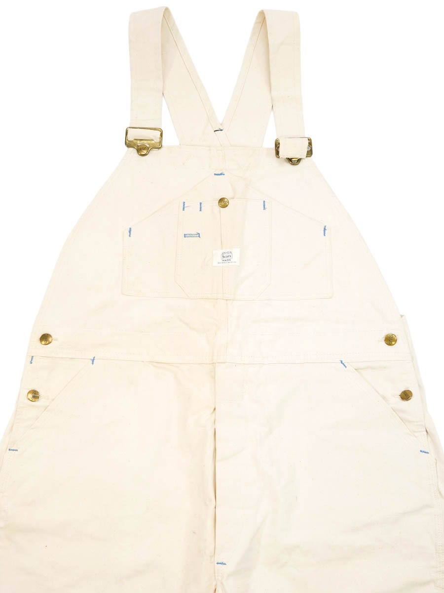 60'S SEARS UNBLEACHED COTTON OVERALL (APPROX.W43 L32) | NEW ITEM