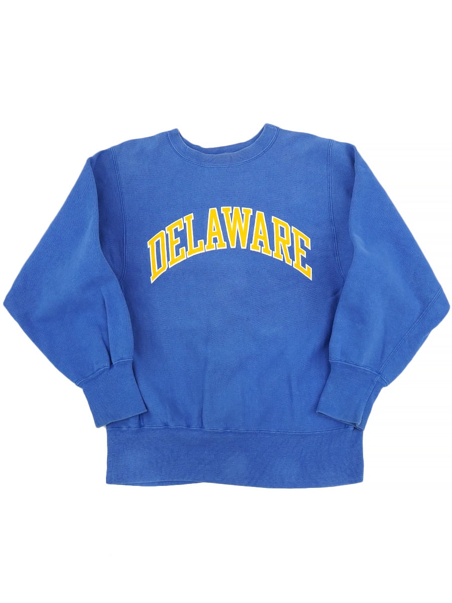 Champion DELAWARE スウェット M 90'S CHAMPION REVERSE WEAVE CRUE ''DELAWARE'' (SIZE. MEDIUM) MADE