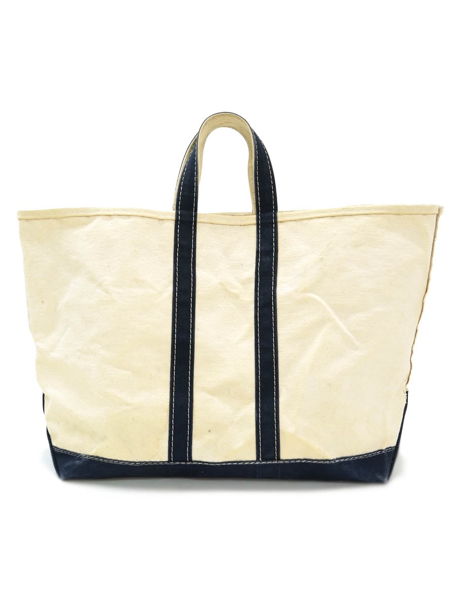 80'S L.L.BEAN BOAT AND TOTE NATURAL/NAVY | SOLD OUT | | BerBerJin
