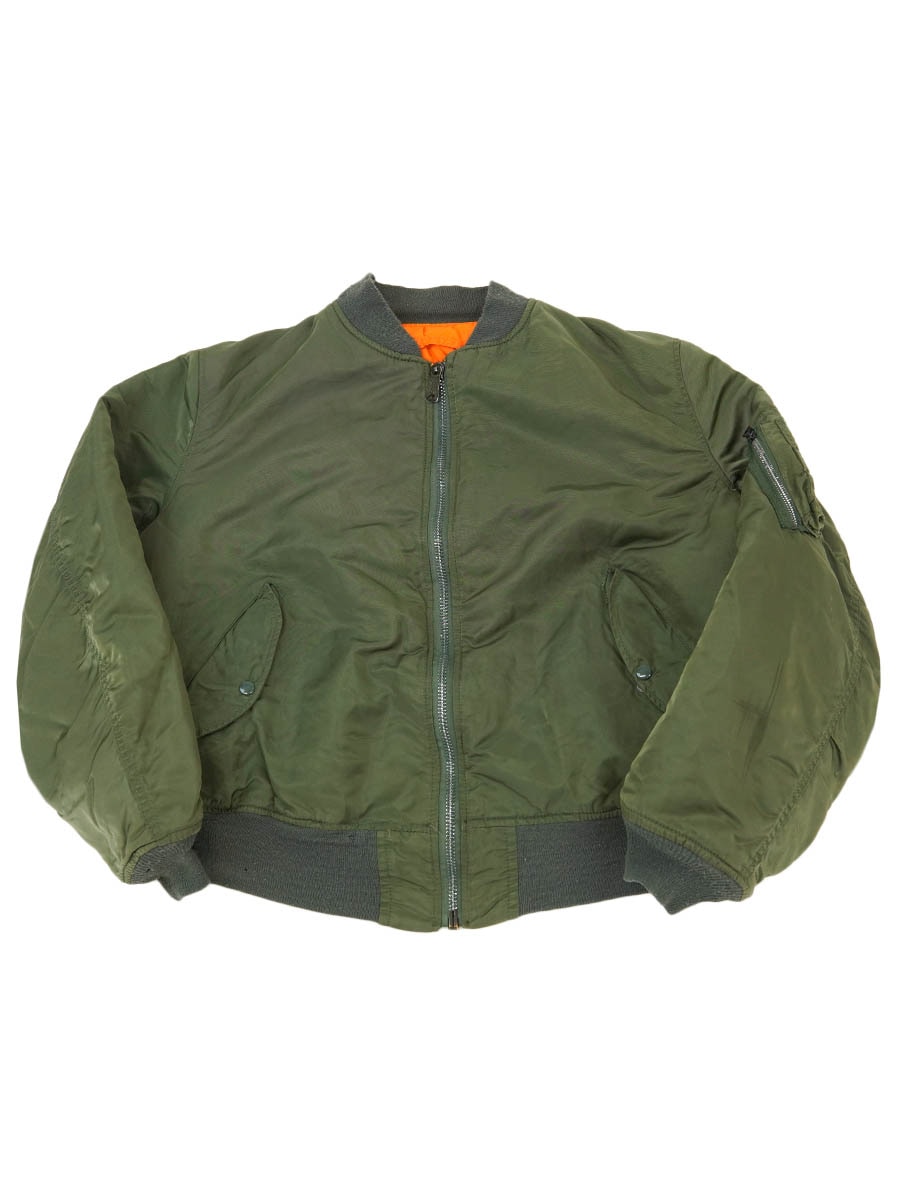 ジャケット・アウター 'ALPHA INDUSTRIES MA-1 MIL-J-82790J USA製 ALPHA INDUSTRIES MA-1 MIL-J-82790J フライトジャケット エンジ