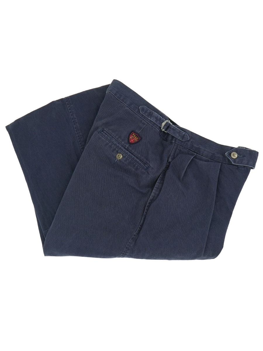 RALPH LAUREN 2TUCK CHINO PANTS (SIZE.W34 L32) MADE IN USA | すべて