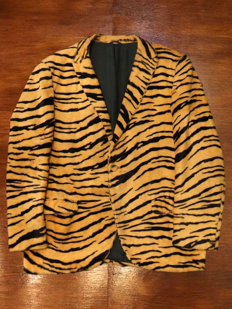 1960s ANIMAL JACKET , TIGER , Size L