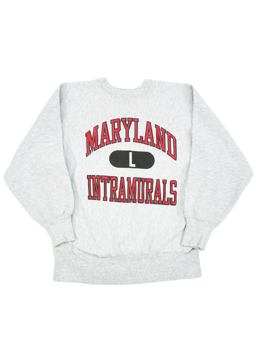 90'S CHAMPION REVERSE WEAVE ''MARYLAND INTRAMURALS'' (SIZE.LARGE