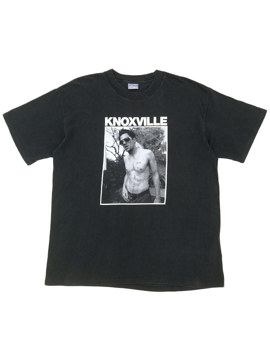 00'S ALL SPORT MTV JACKASS ''KNOXVILLE'' T SHIRT BLACK (SIZE.X LARGE)