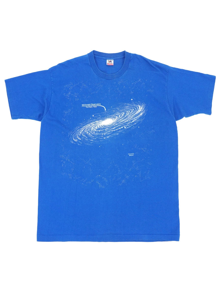90'S FRUIT OF THE LOOM ''MCDONALD OBSERVATORY'' T SHIRT (SIZE.X LARGE) MADE IN USA
