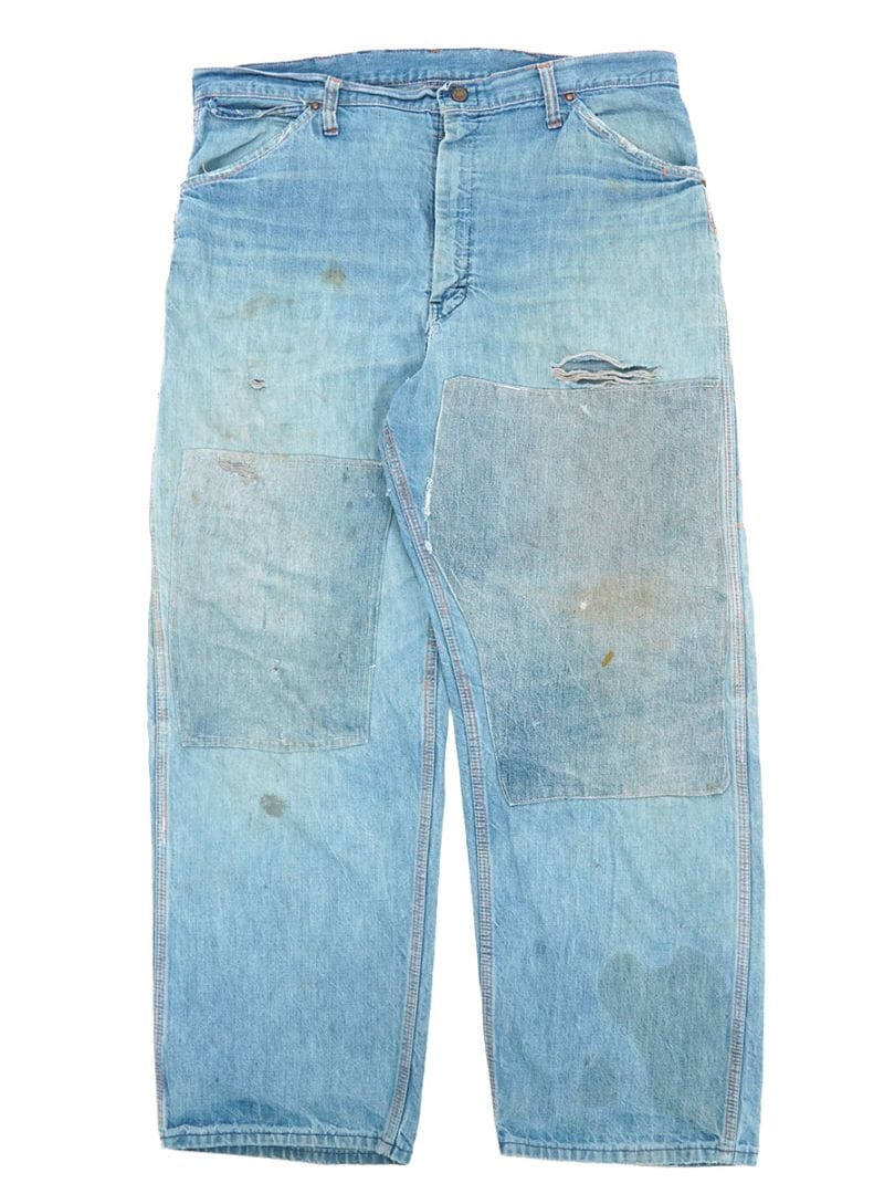 70'S BIG MAC DENIM PAINTER PANTS (APPROX.W36 L27)