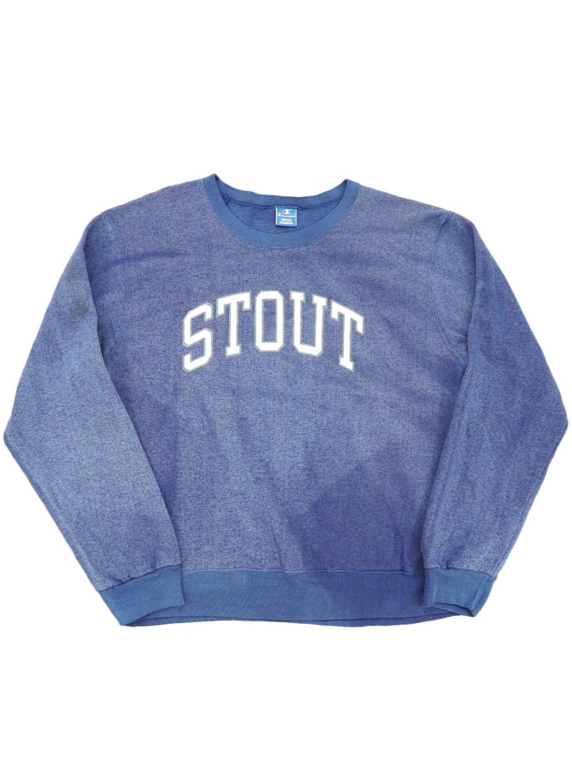 90'S CHAMPION ''STOUT'' SWEAT SHIRT (SIZE.X LARGE) MADE IN USA