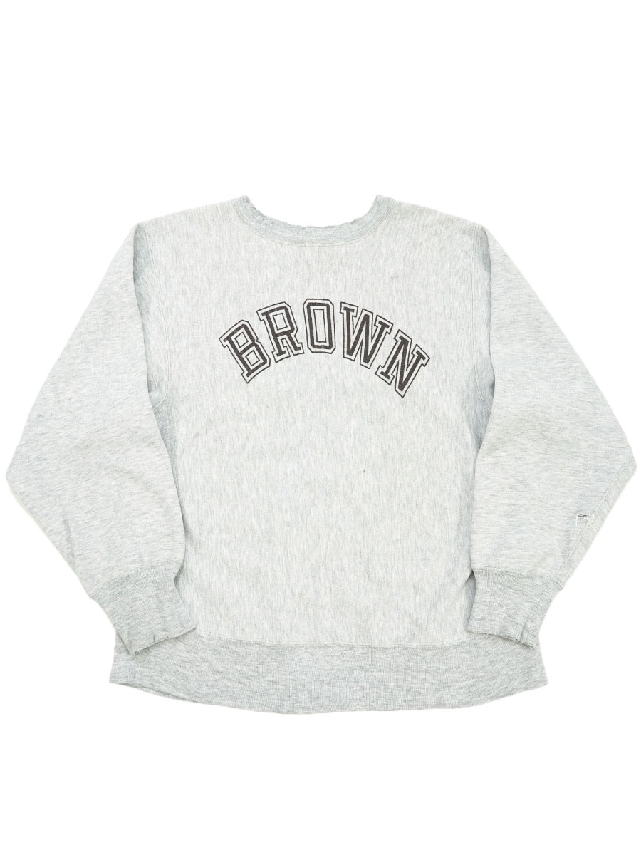 80'S CHAMPION REVERSE WEAVE ''BROWN'' (SIZE.LARGE)