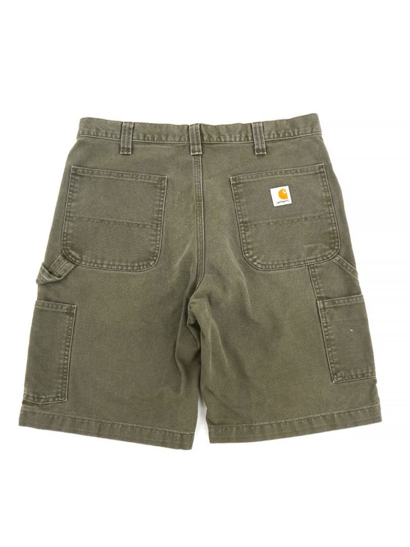 CARHARTT RELAXED FIT DUCK SHORTS (SIZE. 34) MADE IN MEXICO