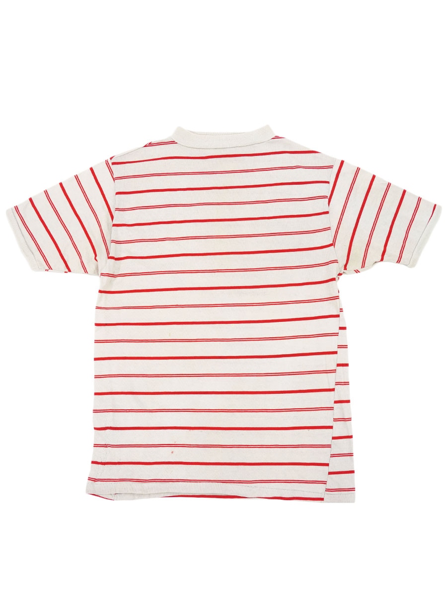 60'S LEADSCRAFT BORDER T SHIRT (APPROX.MEDIUM)