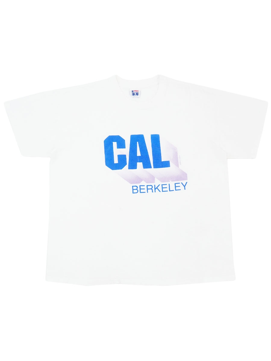 90'S AMERICA'S FINEST ''CAL BERKELEY'' T SHIRT WHITE (APPROX.X LARGE) MADE IN USA
