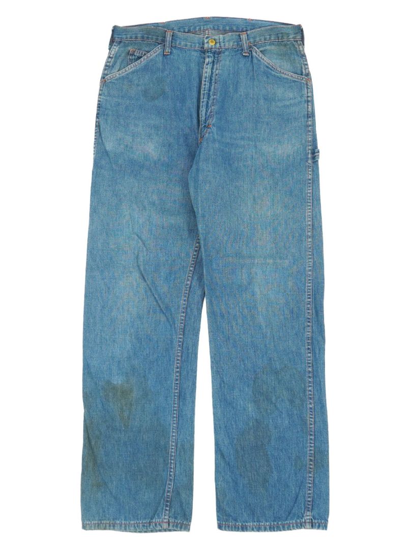 60'S BIG SMITH DENIM PAINTER PANTS (APPROX.W34 L32)
