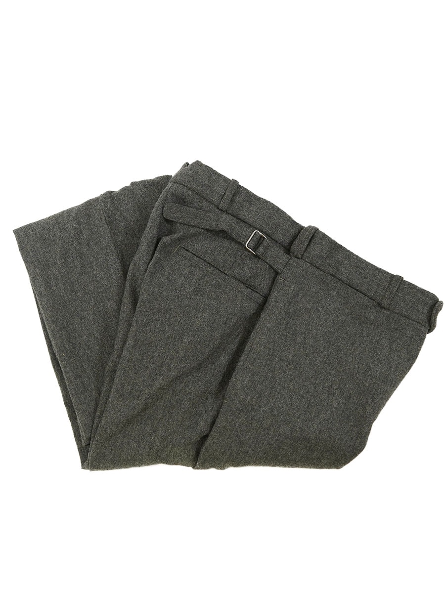 RALPH LAUREN WOOL SLACKS PANTS GREY (SIZE.W33 L32)