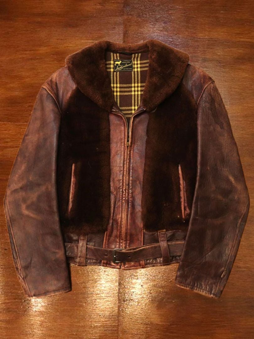 1930s GRIZZLY JACKET , Laskinlamb , Size 40