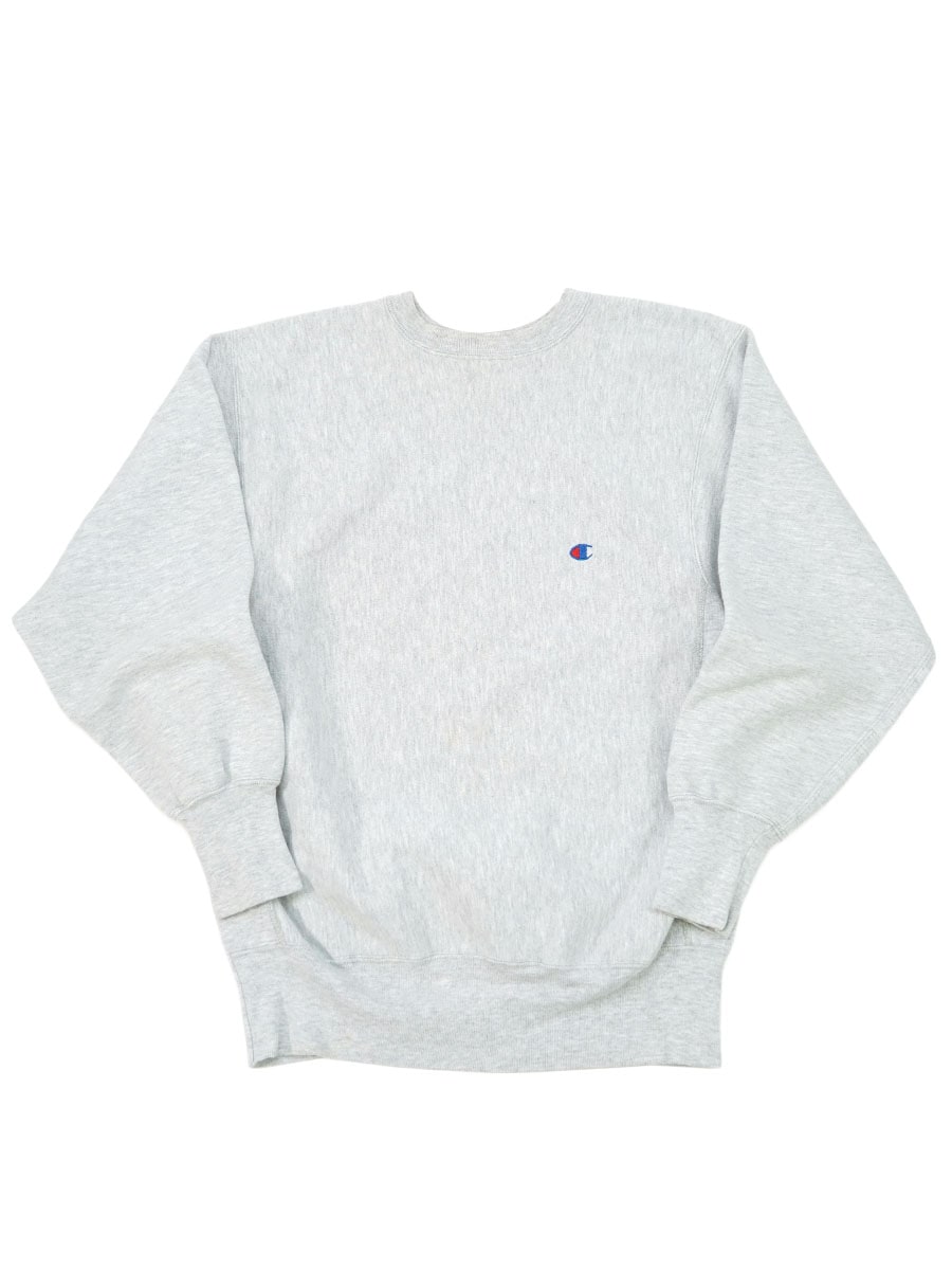 90'S CHAMPION REVERSE WEAVE PLAIN GREY (SIZE. X LARGE) MADE IN USA