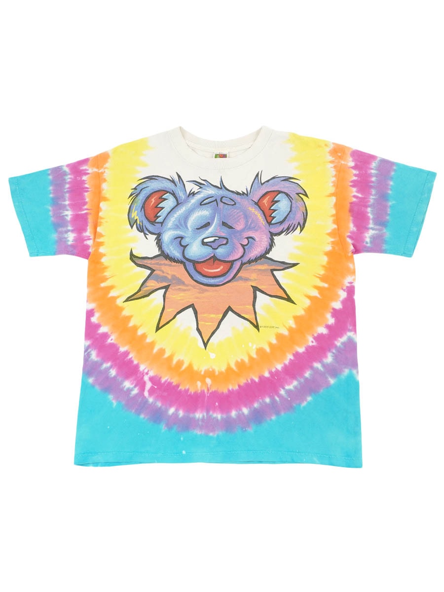 00'S FRUIT OF THE LOOM ''GRATEFUL DEAD'' TIE DYE T SHIRT (SIZE.LARGE)