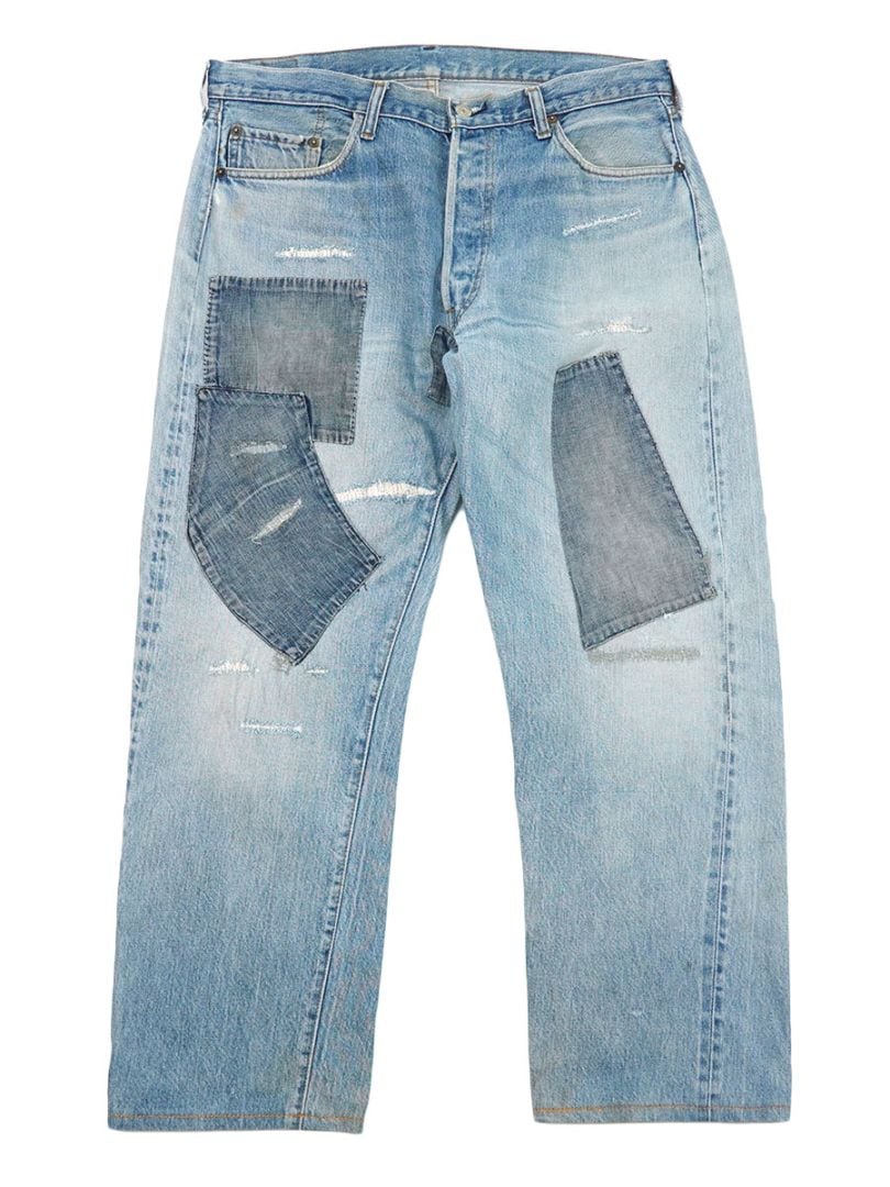 80'S LEVI'S 501 RED LINE REMAKE JEANS (APPROX.W36 L28)