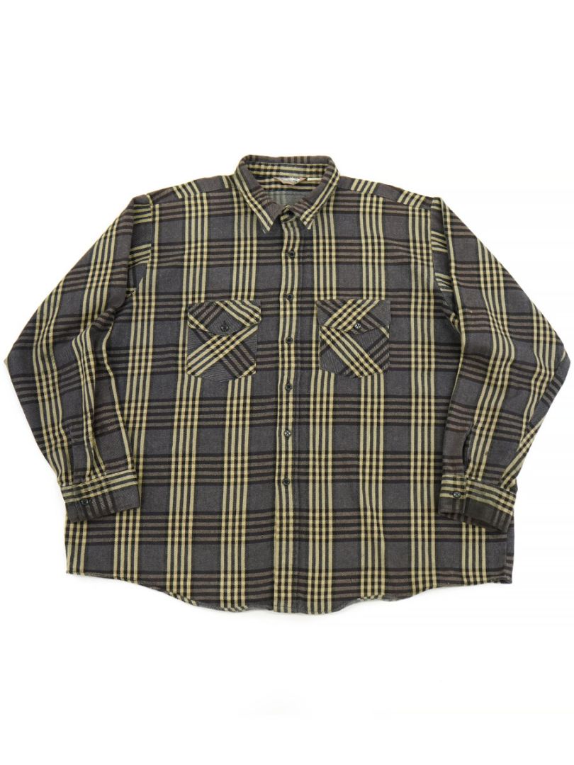 80'S WINTER RUN FLANEL SHIRT (APPROX. XX LARGE) MADE IN USA