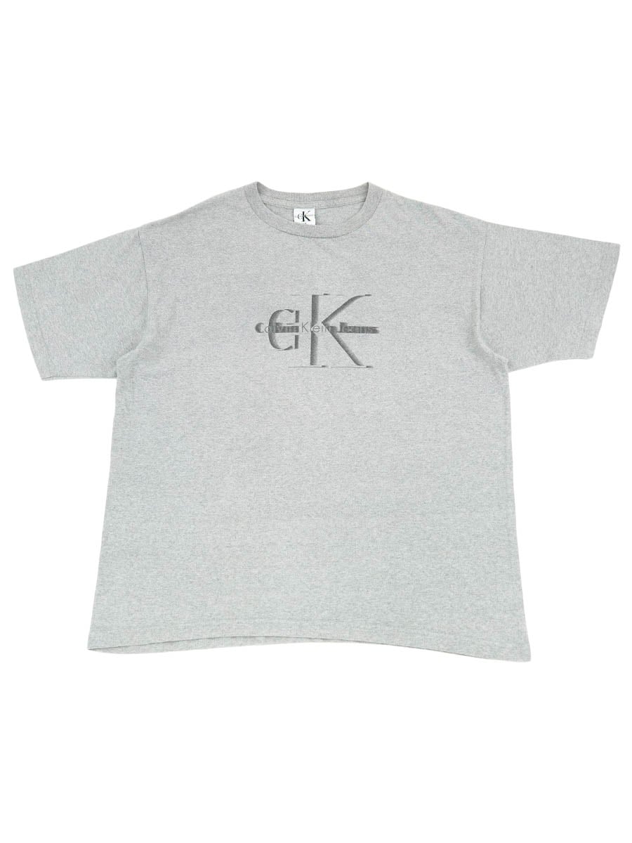 90'S CALVIN KLEIN JEANS LOGO T SHIRT (SIZE.L/XL) MADE IN USA