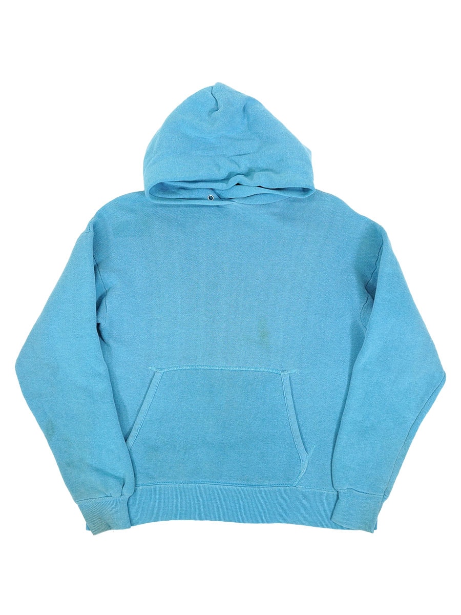 60'S SWEAT HOODIE SHIRT SKY BLUE (APPROX.SMALL)