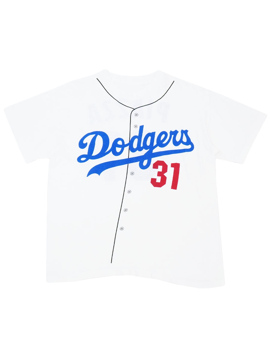 90'S SBW ''DODGERS/PIAZZA #31'' T SHIRT WHITE (APPROX.X LARGE)