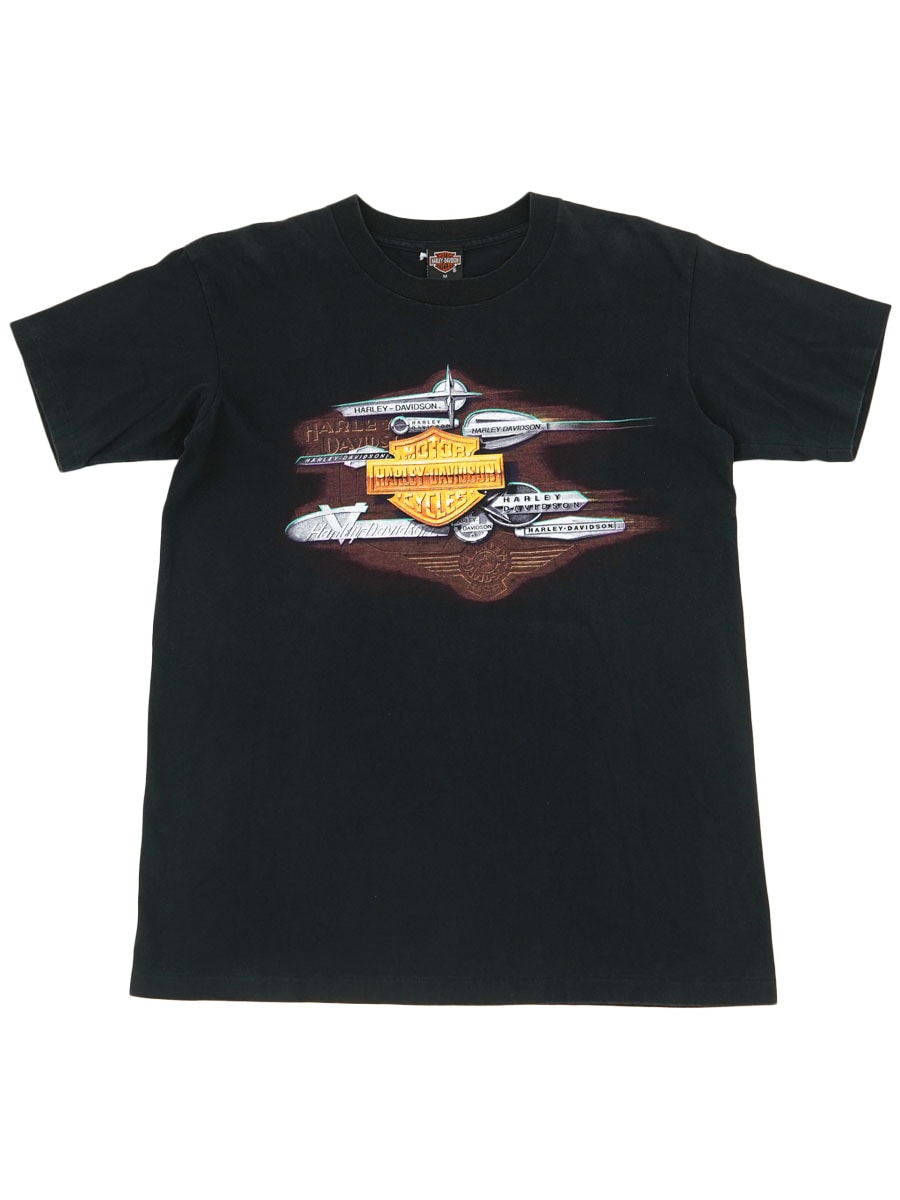 90'S HARLEY-DAVIDSON ''HARLEY'S HOUSE OF HARLEYS'' T SHIRT (SIZE.MEDIUM)