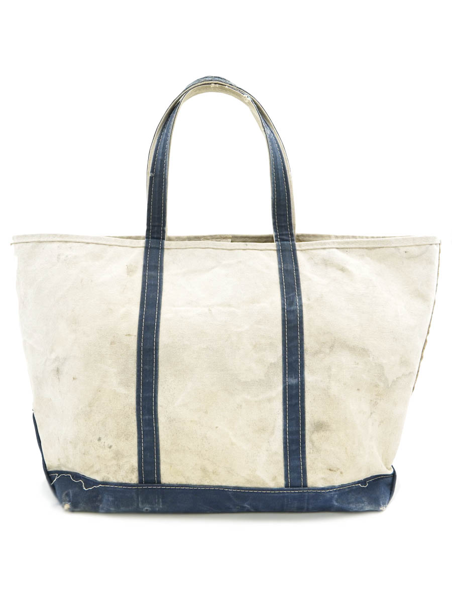 80'S L.L.BEAN BOAT AND TOTE NATURAL/NAVY | NEW ITEM | | BerBerJin
