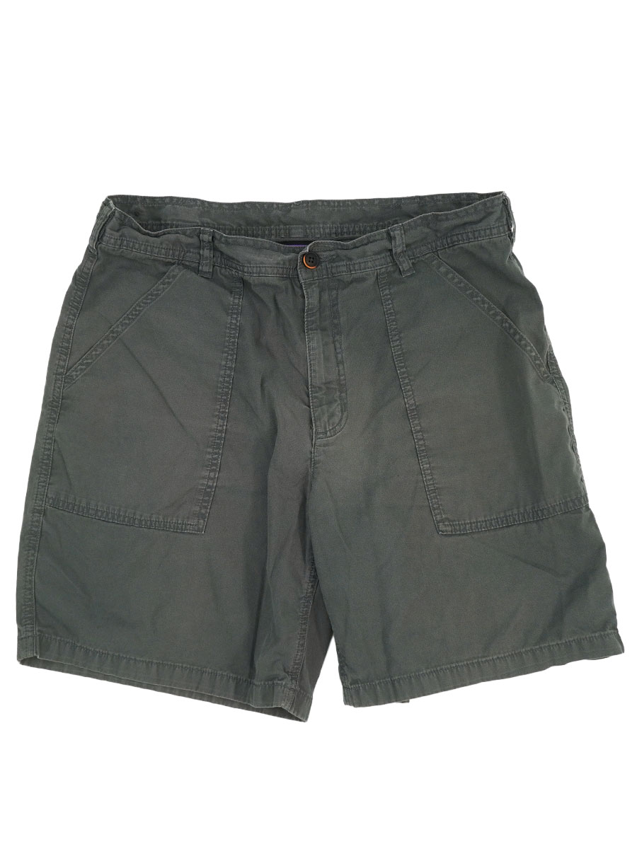 00'S PATAGONIA ORGANIC COTTON SHORTS DARK GREY (SIZE.34)