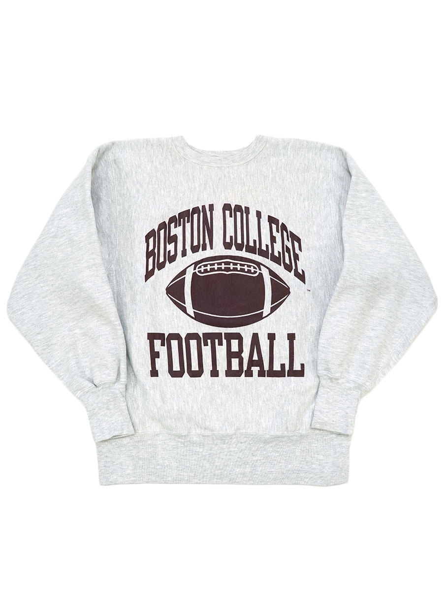 90'S CHAMPION REVERSE WEAVE CREW ''BOSTON COLLEGE FOOTBALL'' (SIZE