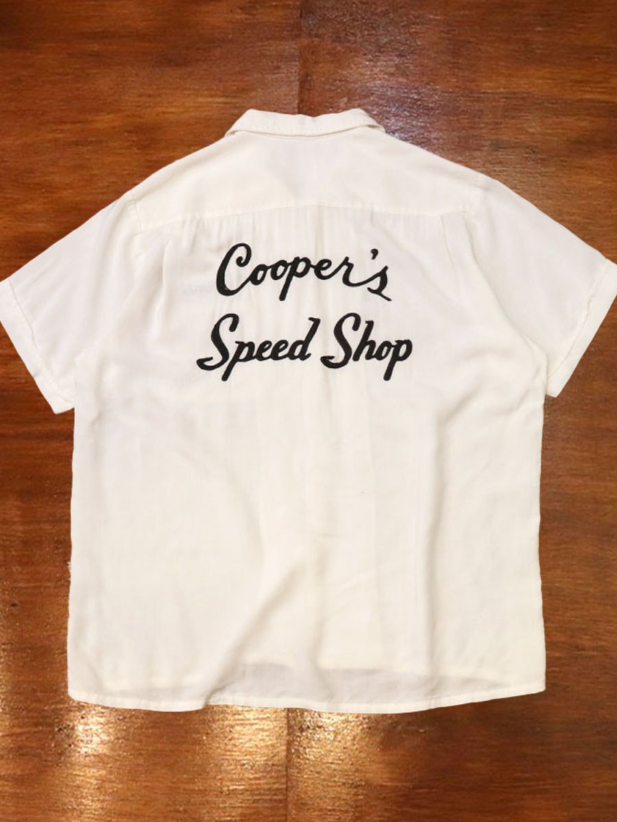 1960s CAR CLUB SHIRT , Size M