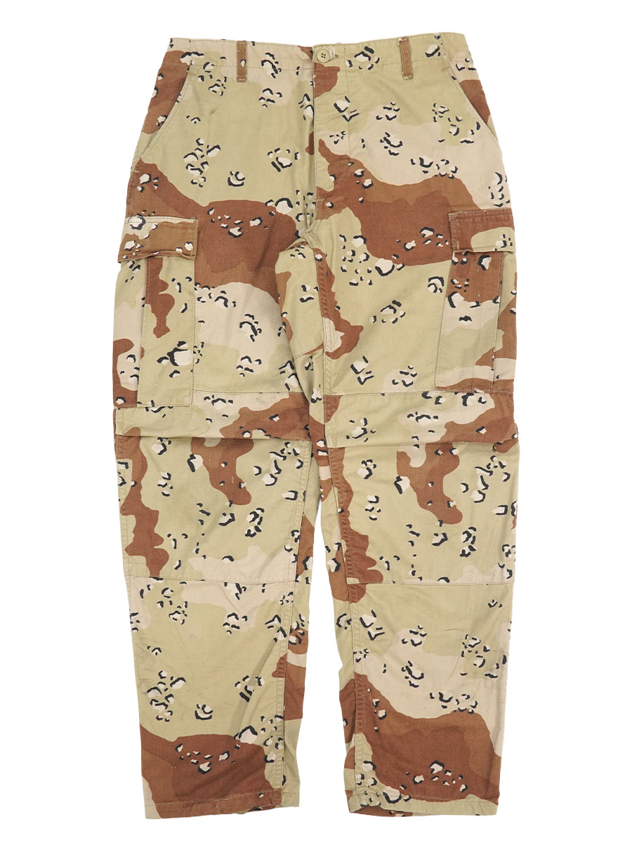 '86 U.S.MILITARY 6C DESERT CAMOUFLAGE PATTERN COMBAT TROUSERS (SIZE.MEDIUM-REGULAR)