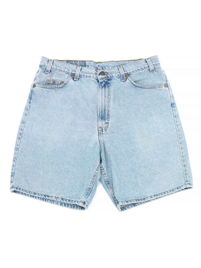 90'S LEVI'S 550 DENIM SHORTS (SIZE. W36 L09) MADE IN USA